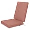 Classic Accessories Weekend 44" x 20" x 3" Dining Chair Cushions, Cedarwood CCWCH44203 - alternate 1